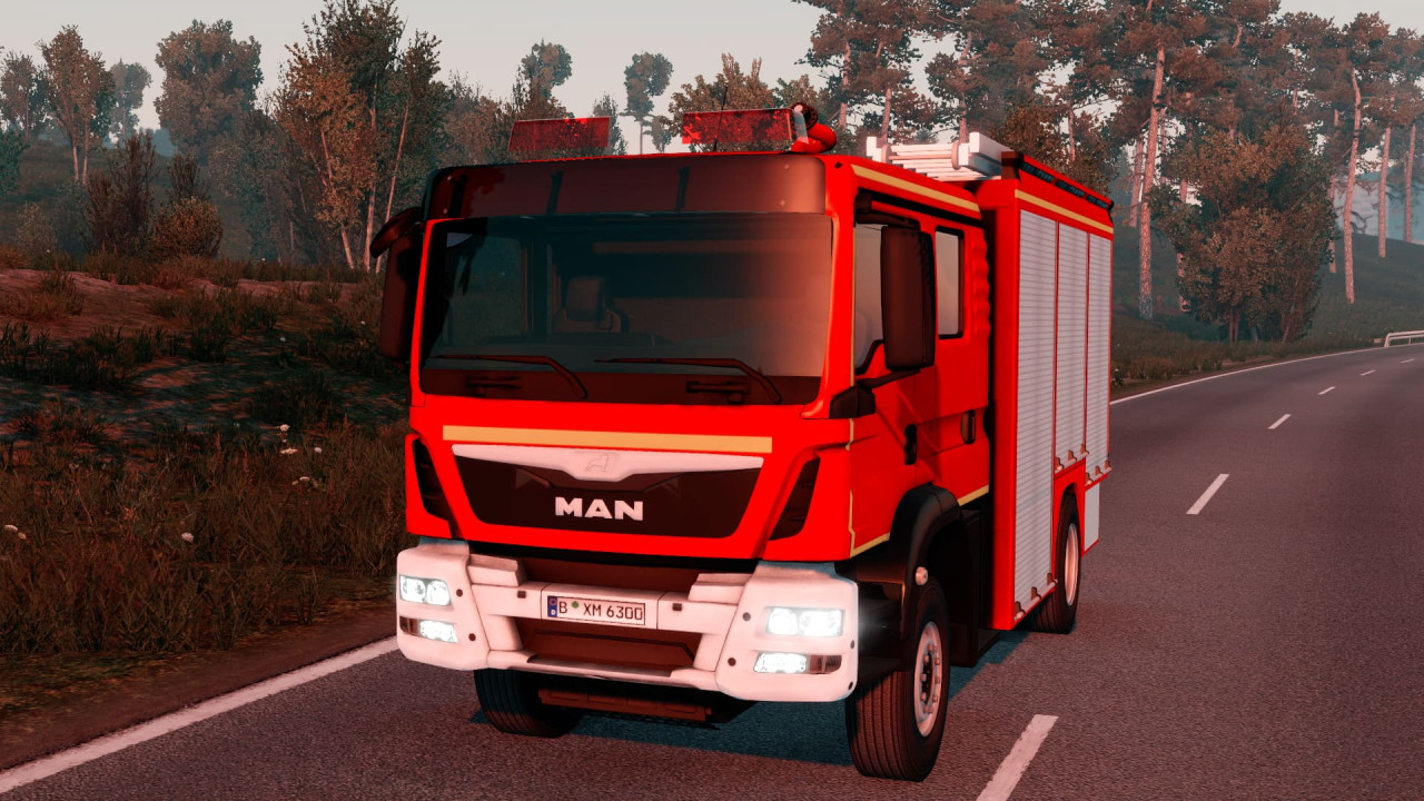 MAN TGM Fire Truck